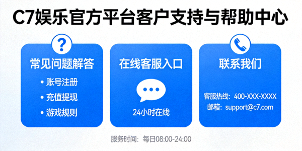 C7娱乐官方平台客户支持与帮助中心示意图